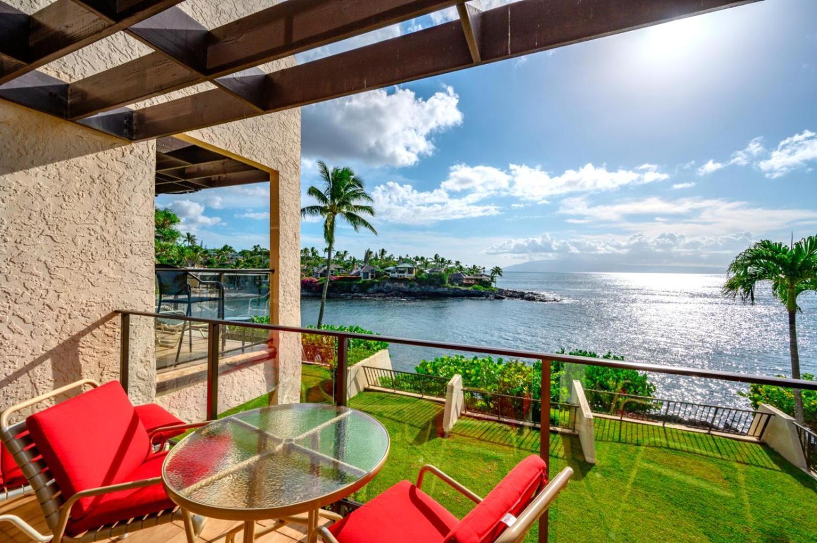 Kbm Resorts Free Car Napili Point Nap-C18 Ocean Front Spacious Villa Kapalua Exteriör bild