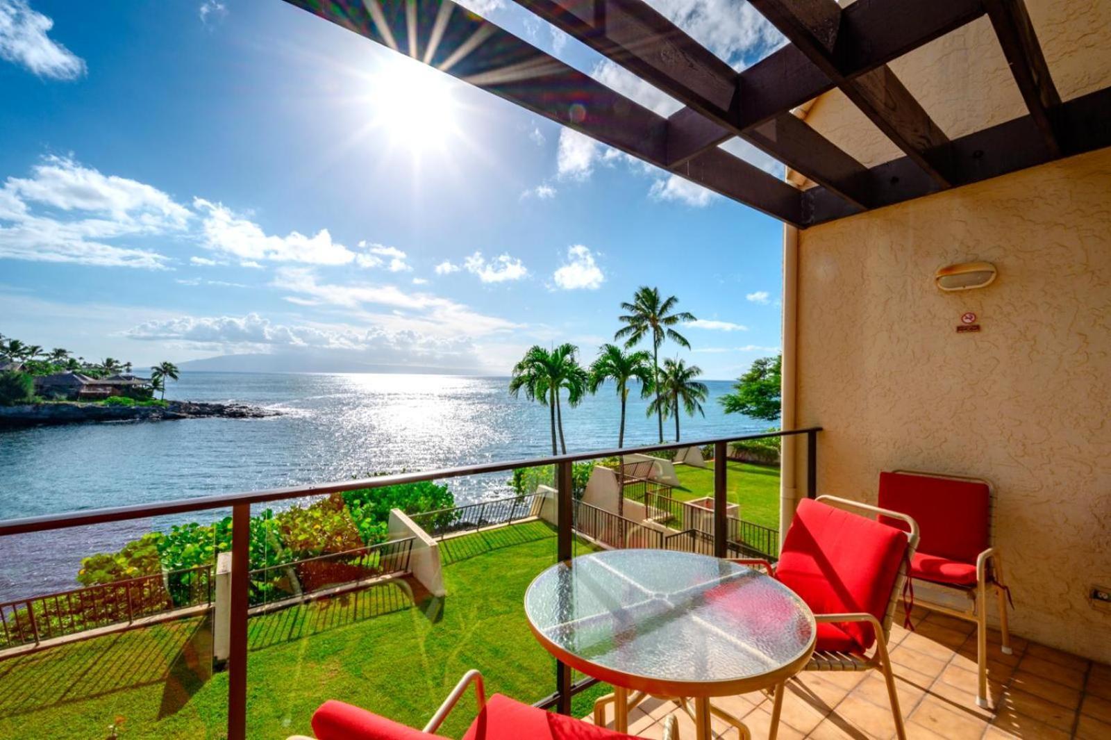 Kbm Resorts Free Car Napili Point Nap-C18 Ocean Front Spacious Villa Kapalua Exteriör bild