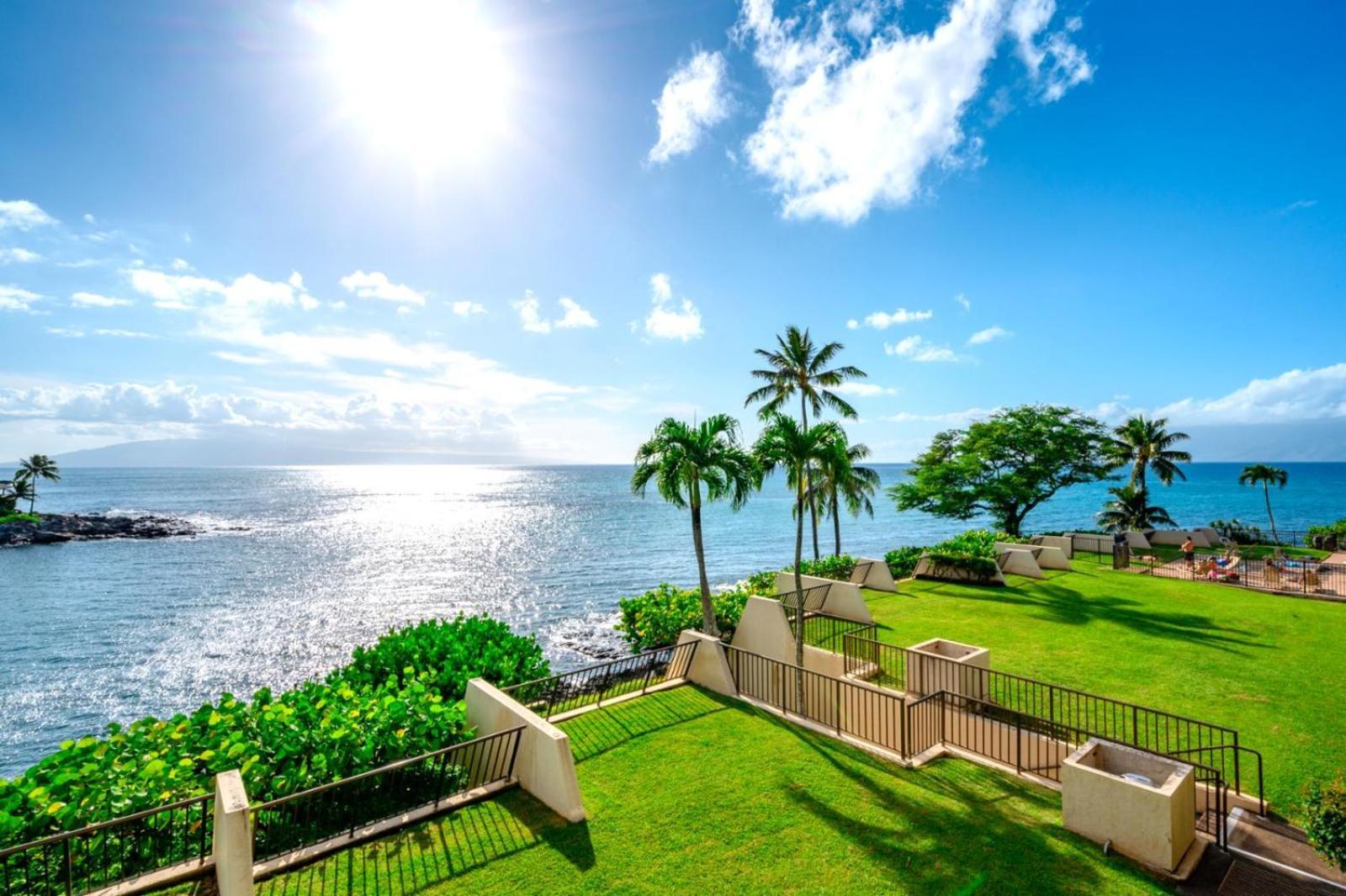 Kbm Resorts Free Car Napili Point Nap-C18 Ocean Front Spacious Villa Kapalua Exteriör bild